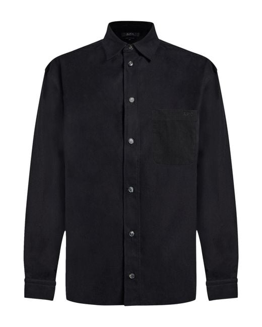 A.P.C. Blue Shirt for men