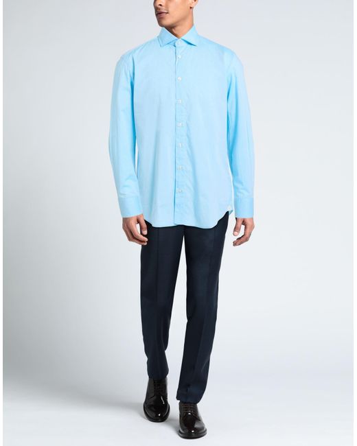 BASTONCINO Blue Shirts for men