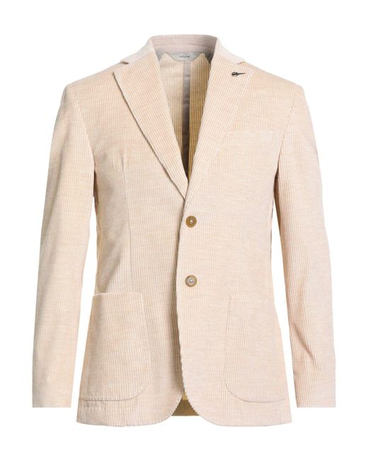 Paoloni Natural Blazers for men