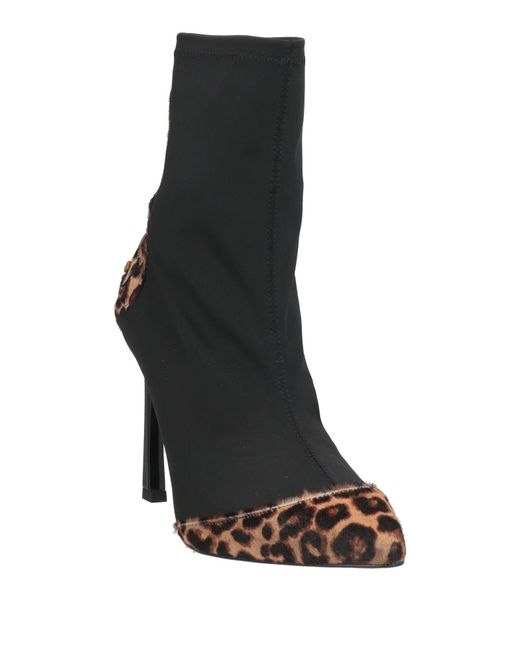 Just Cavalli Black Ankle Boots