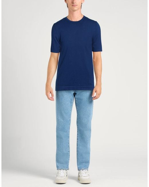 Gran Sasso Blue Jumper for men