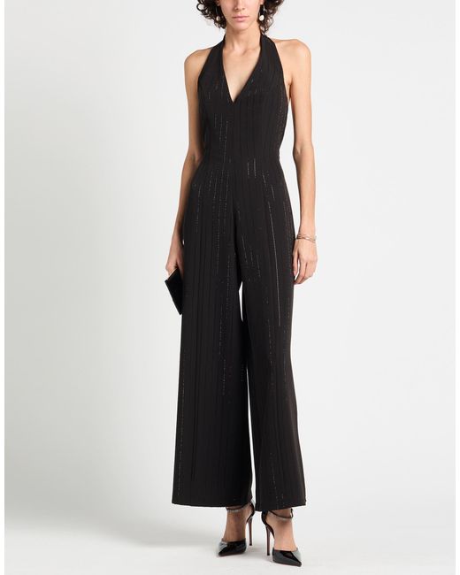 No Secrets Black Jumpsuits