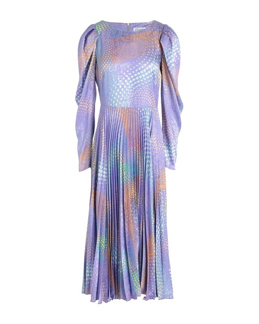 Closet Purple Midi Dress