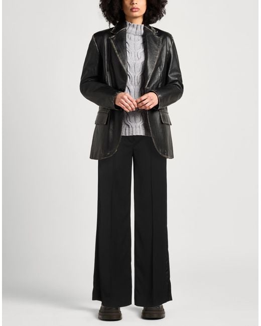 Pantalon Caractere en coloris Black