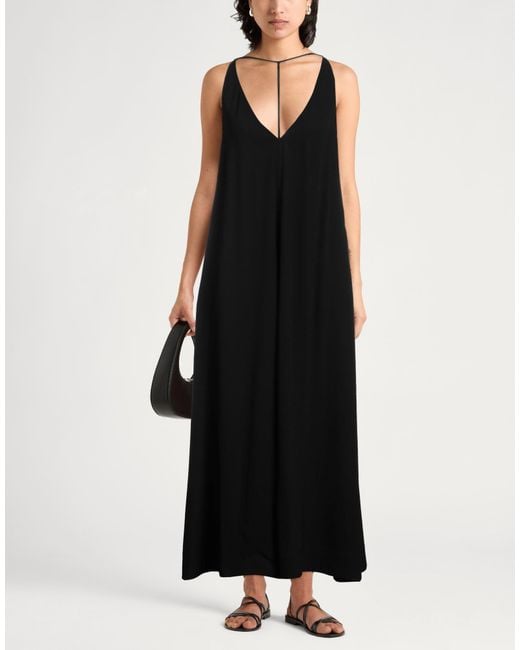Totême Black Maxi Dress