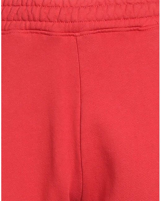 Bianca Chandon Red Pants Cotton for men