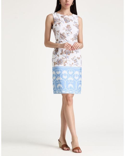 Eleventy Blue Mini Dress
