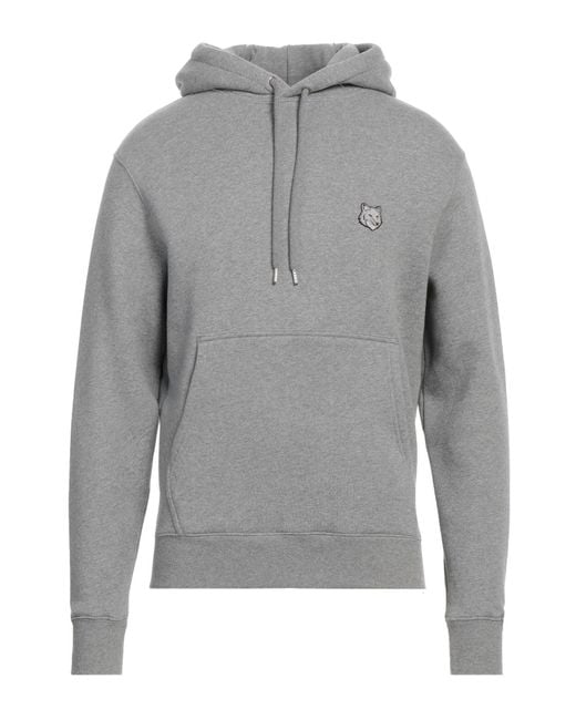 Maison Kitsuné Gray Sweatshirt for men