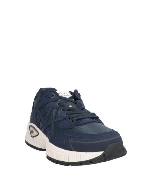 ARMANI EXCHANGE Blue Trainers for men