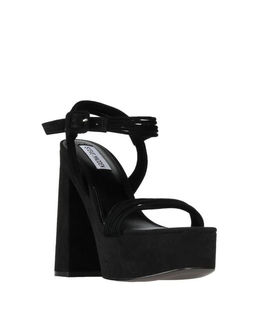 Steve Madden Black Sandals
