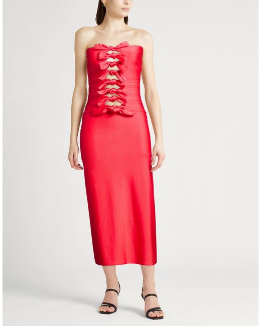 Coperni Red Midi Dresses