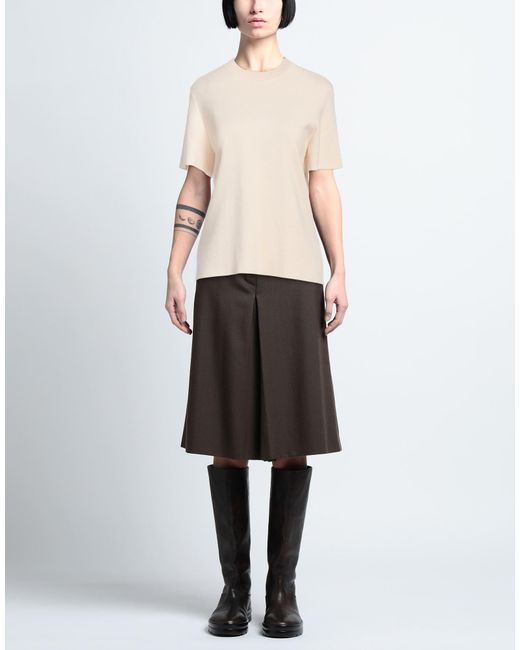 FFORME Natural Ivory Sweater Wool, Cotton, Polyamide, Elastane