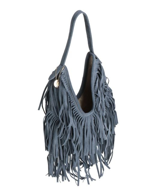 Laura Di Maggio Blue Shoulder Bag