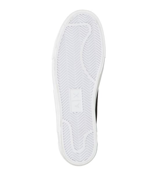 ARMANI EXCHANGE Black Trainers