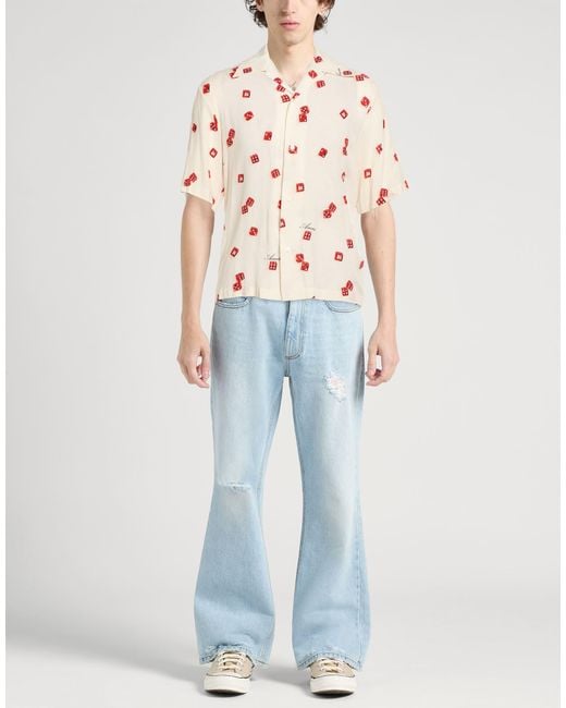 Amiri Pink Shirt Viscose for men