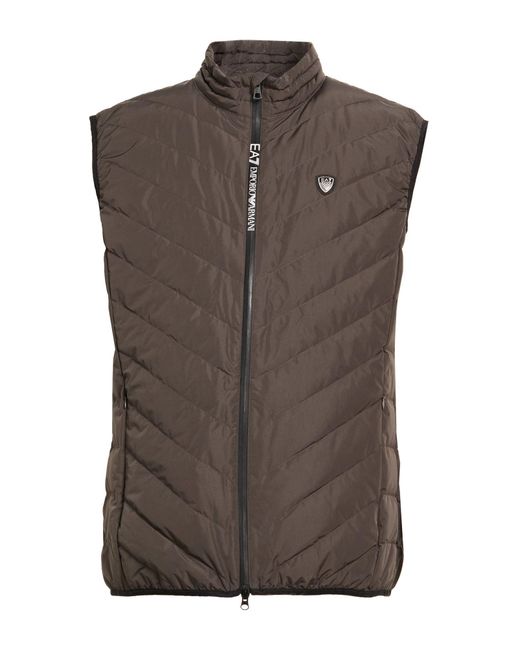 EA7 Brown Vests for men