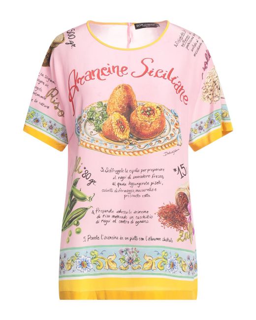 Dolce & Gabbana Pink Blouse