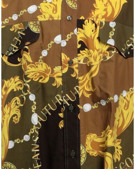Versace Jeans Couture Yellow Shirt for men