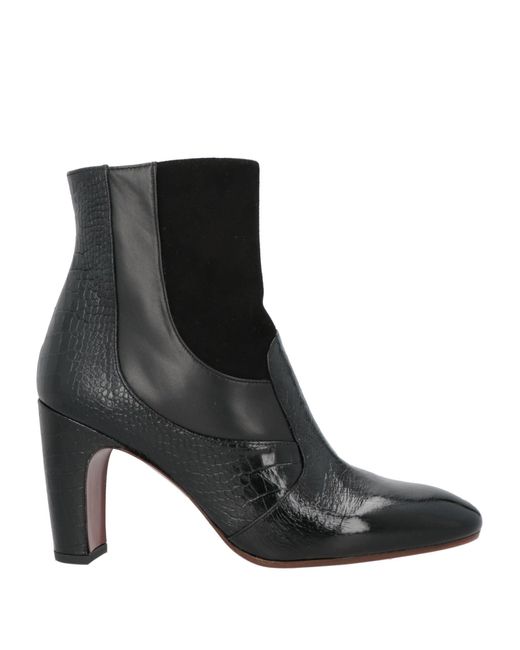 Chie Mihara Black Ankle Boots Leather