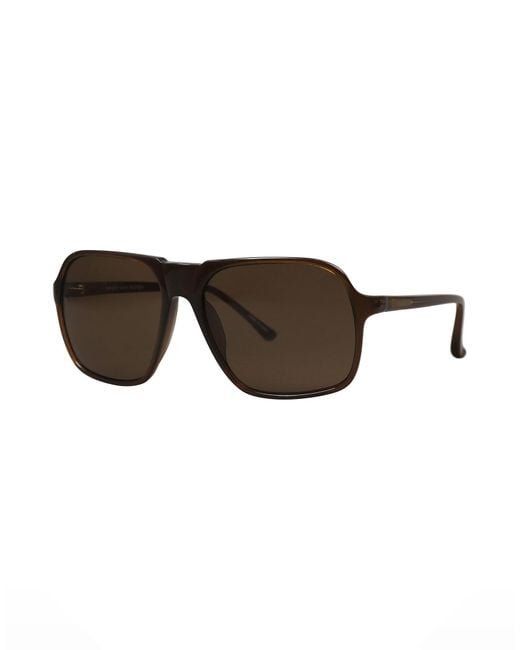Linda Farrow Brown Sonnenbrille