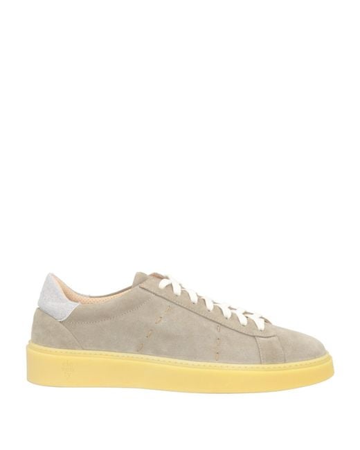 Eleventy Natural Sneakers Leather for men