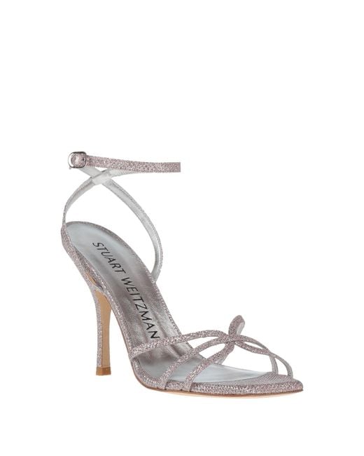 Stuart Weitzman Metallic Sandals