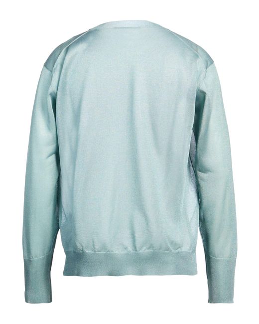 Dolce & Gabbana Blue Sweater Polyester for men