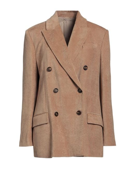 Brunello Cucinelli Brown Blazer