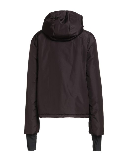 Fendi Black Chocolate Jacket Polyester, Polyurethane Resin