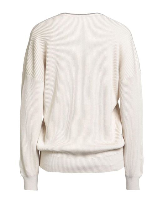 Pullover Brunello Cucinelli de color White