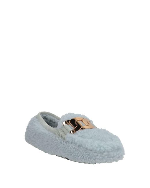 Tod's Gray Mokassin