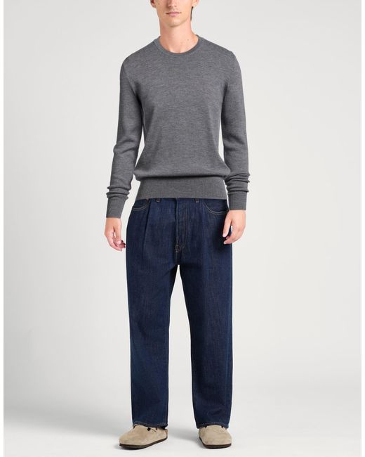 Zanone Gray Sweaters for men