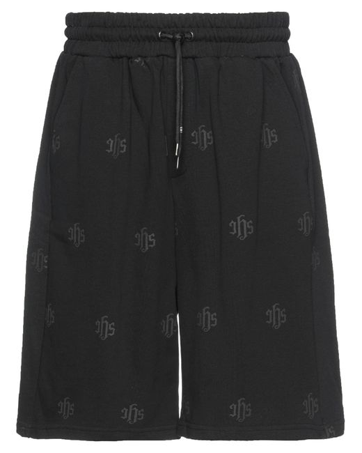 IHS Black Shorts & Bermuda Shorts Cotton for men