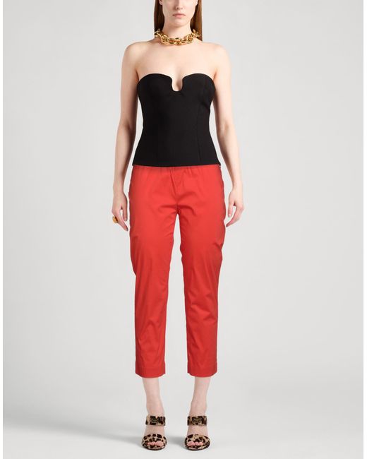 Liviana Conti Red Trouser