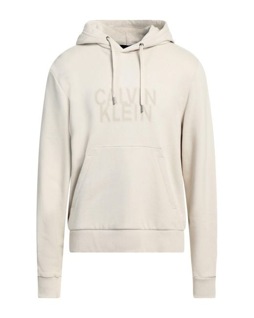 Calvin Klein White Sweatshirt for men