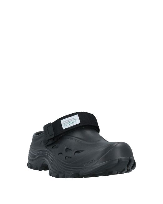 Suicoke Black Mules & Clogs