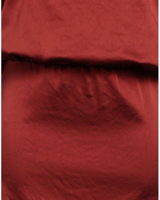 Barena Red Mini Dress Acetate, Polyamide, Elastane