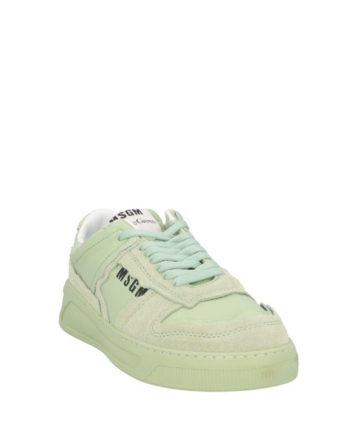 MSGM Green Trainers for men