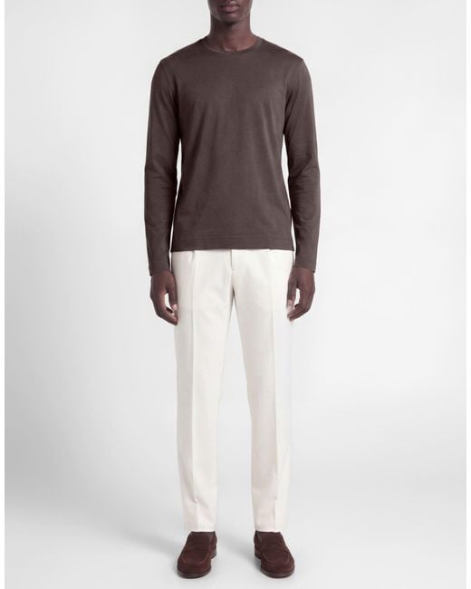 Cruciani Brown T-Shirt for men