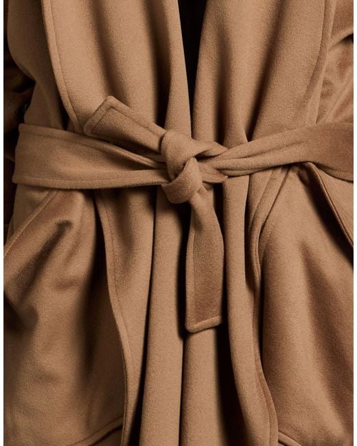 Batakovic Brown Camel Coat Wool