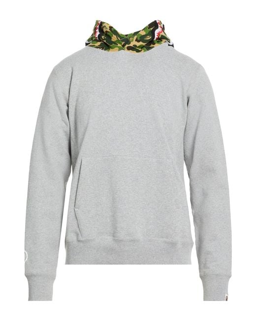 A Bathing Ape Gray Sweatshirt Cotton for men