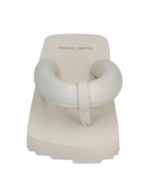 Yume Yume White Thong Sandal