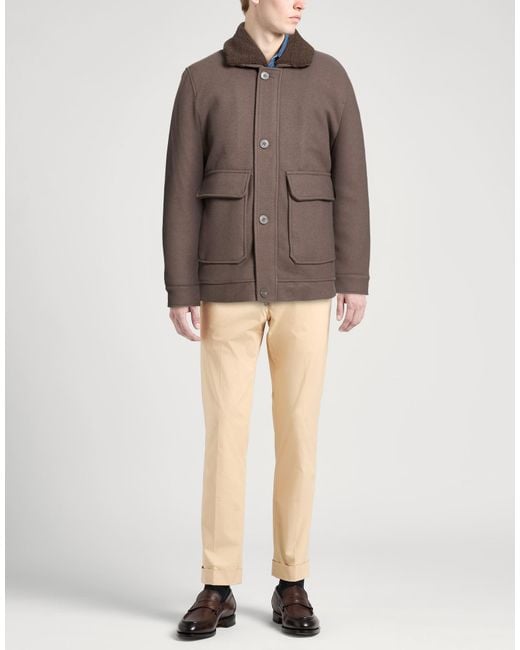 Siviglia Brown Coat for men