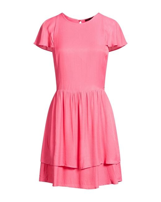 ARMANI EXCHANGE Pink Mini Dress Viscose