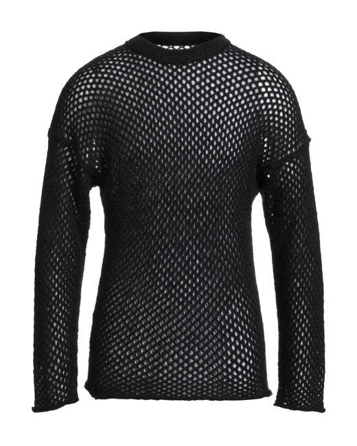 Isabel Benenato Black Jumper for men