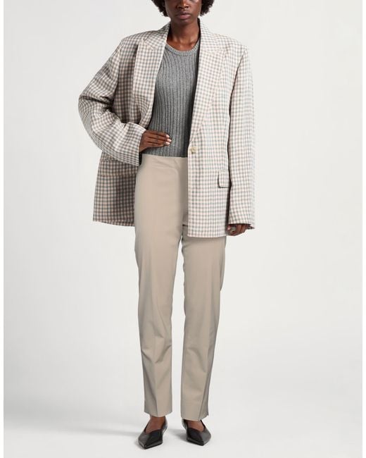 Incotex Natural Pants Polyester, Elastane
