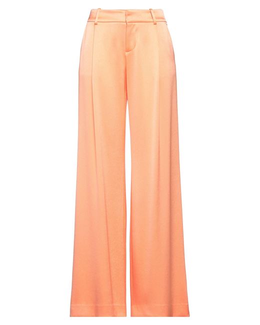 Alice + Olivia Orange Pants Triacetate, Polyester