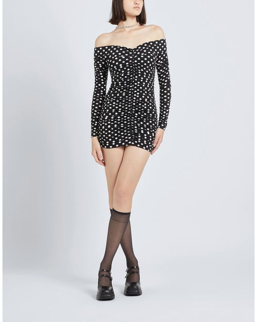 8 by YOOX Black Mini Dress