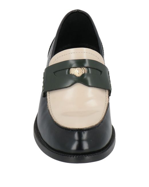 CafeNoir Black Loafers Leather