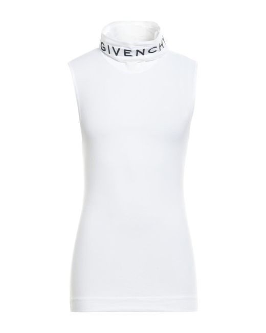 Givenchy White T-Shirt Polyamide, Elastane for men